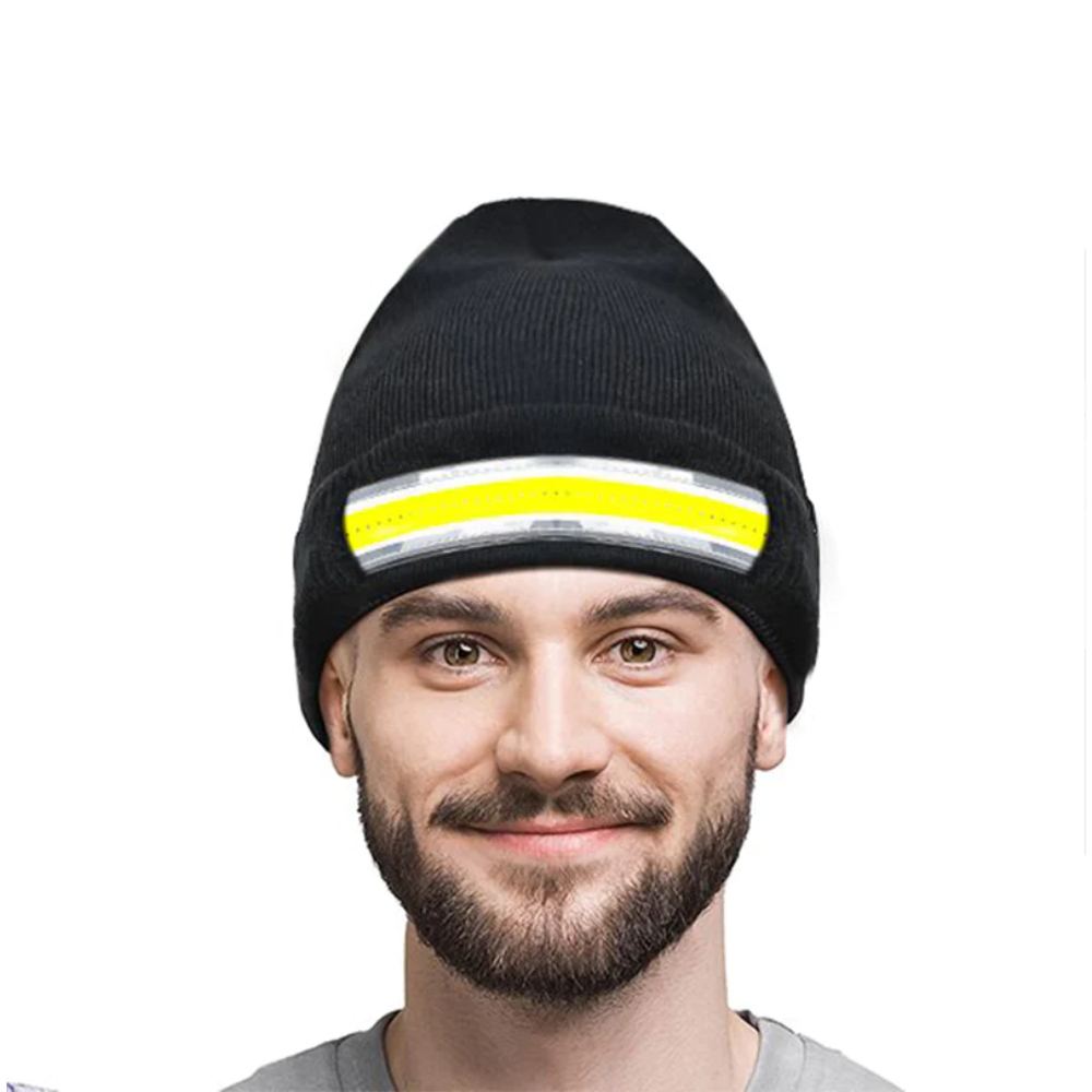 Шапка с подсветкой. Hokolite LED Beanie